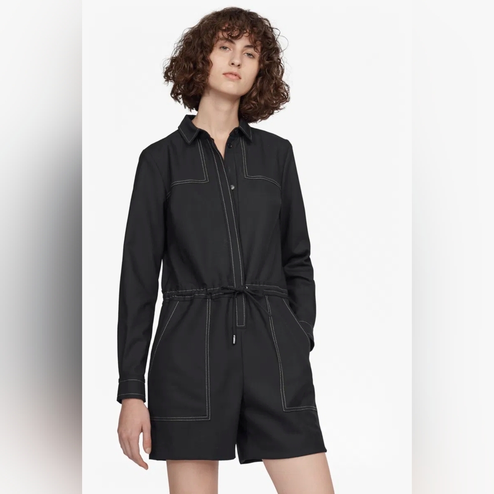 French Connection Black Romper